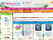 Tablet Screenshot of naturalfib.com.mx